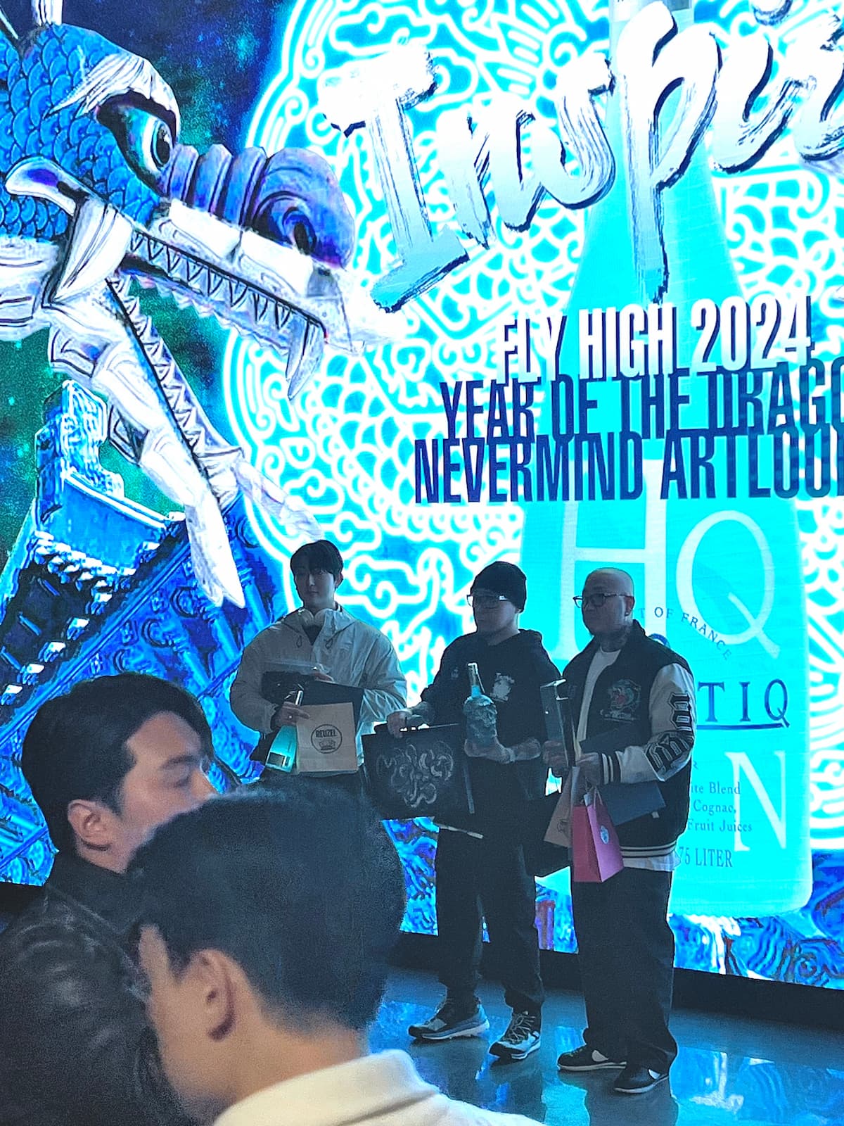 Fly High 2024 exhibition floor, Nevermind Art Lounge, Seoul