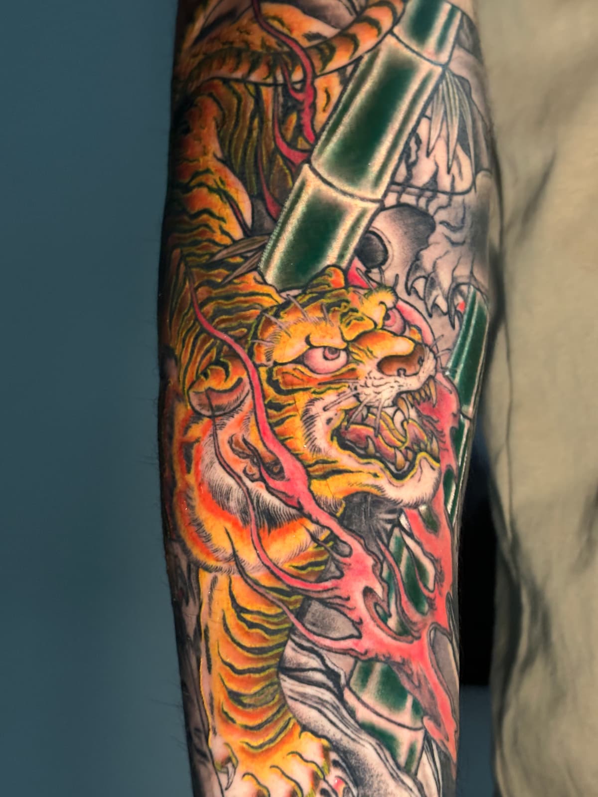 Tiger — Irezumi / Forearm